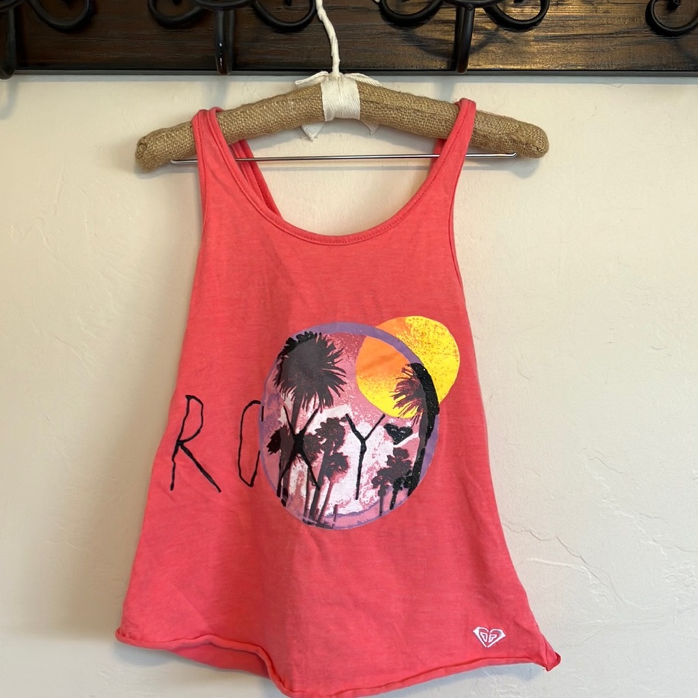 Roxy Tank Top Cross Strap, Size XS 6X.